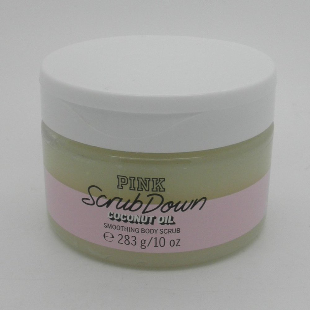 Victoria's Secret Pink SCRUB DOWN Coconut Oil Smoothing Body Scrub